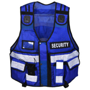 Hi-Vis Blue Tactical Vests