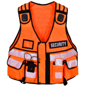 Hi-Vis Orange Tactical Vests