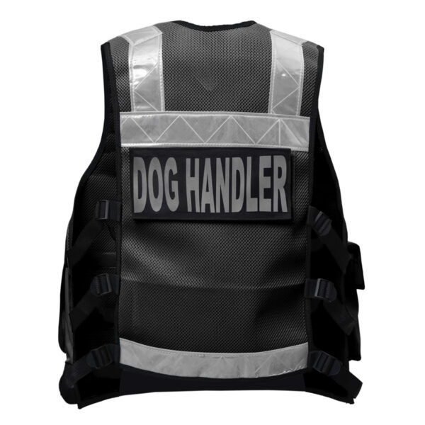 Elite Tactical Vest – Black Hi-Vis Edition - Image 3