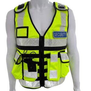 Elite Tactical Vest – Yellow & Black Edition